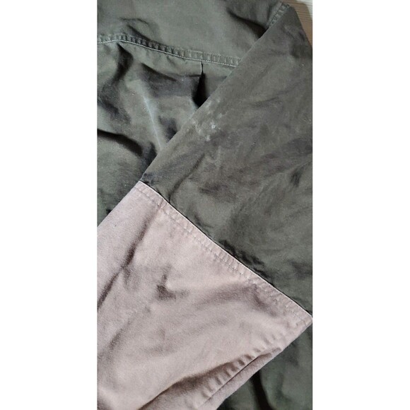 Vintage Columbia Trap Shooting Shirt Mens L Button Up Outdoor Hunting Brown - Picture 8 of 8